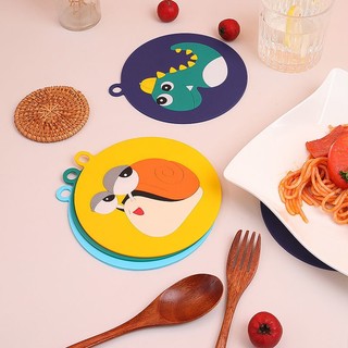Miếng lót cốc/lót nồi silicone, miếng lót cách nhiệt chống trơn trượt ly-chén-bát