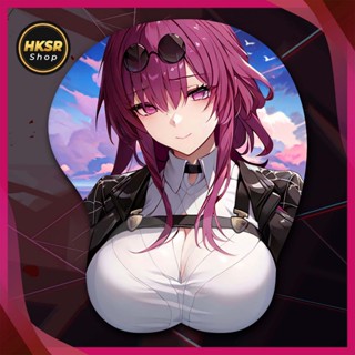 Lót Chuột Honkai Star Rail Silicon 3D Kafka Có Đệm Kê Tay Siêu Mềm