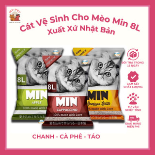 Cát Vệ Sinh Cho Mèo Min 8L Nhật Bản (HÀNG CHUẨN) - MyPet Shop - Hà Nội