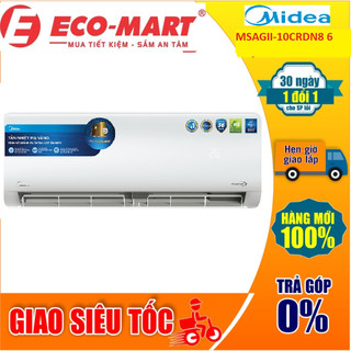 Msagii-10crdn8 điều hòa midea 1 chiều r32, 9000btu inverter, 1hp 10crdn8 hàng thái lan