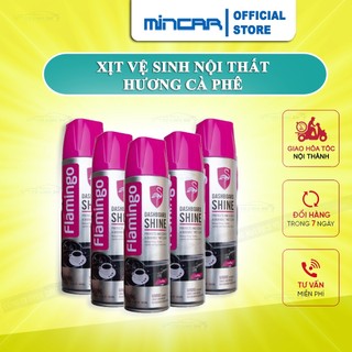 Bình vệ sinh taplo và nội thất xe ô tô chính hãng Flamingo F096 Hương cà phê