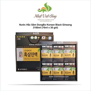 Nước hắc sâm dongbo korean black ginseng 2100ml