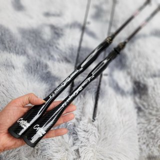 (Chất lượng) Cần Lure Rồng Đen - Black Dragon S4 -Cần Rẻ Xoắn X Toàn Thân - Pu Chống Xoắn AA1