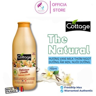 Sữa tắm Cottage Pháp hương hoa 750ml