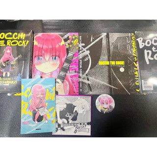 Bìa standee shikishi huy hiệu Bocchi the rock japans fes