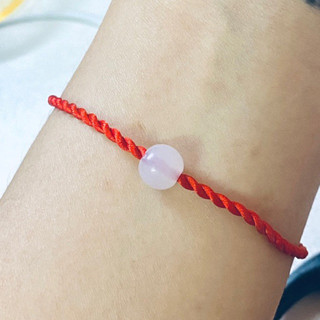 Vòng tay may mắn dây xoắn hạt