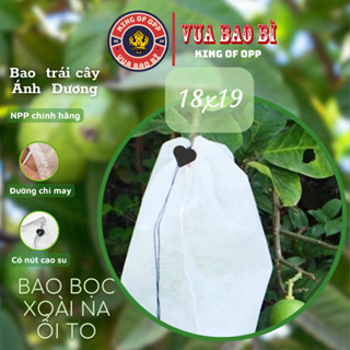 [18x19 CM] 100 Túi Bọc Trái Cây, Hoa Quả, Ổi , Cam, Bưởi Ánh Dương - VUA BAO BÌ