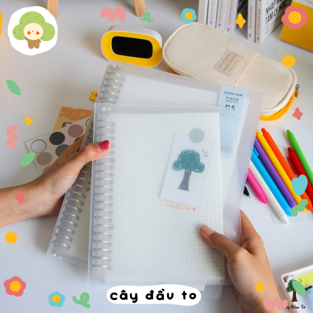 Sổ Binder Còng Kim Loại Angoo A5/B5