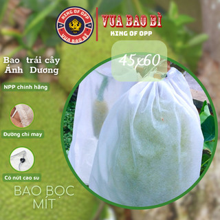10 Túi 45x60cm Túi Bọc Trái Cây mít, sầu riêng... To Có Dây Buộc - VUA BAO BÌ