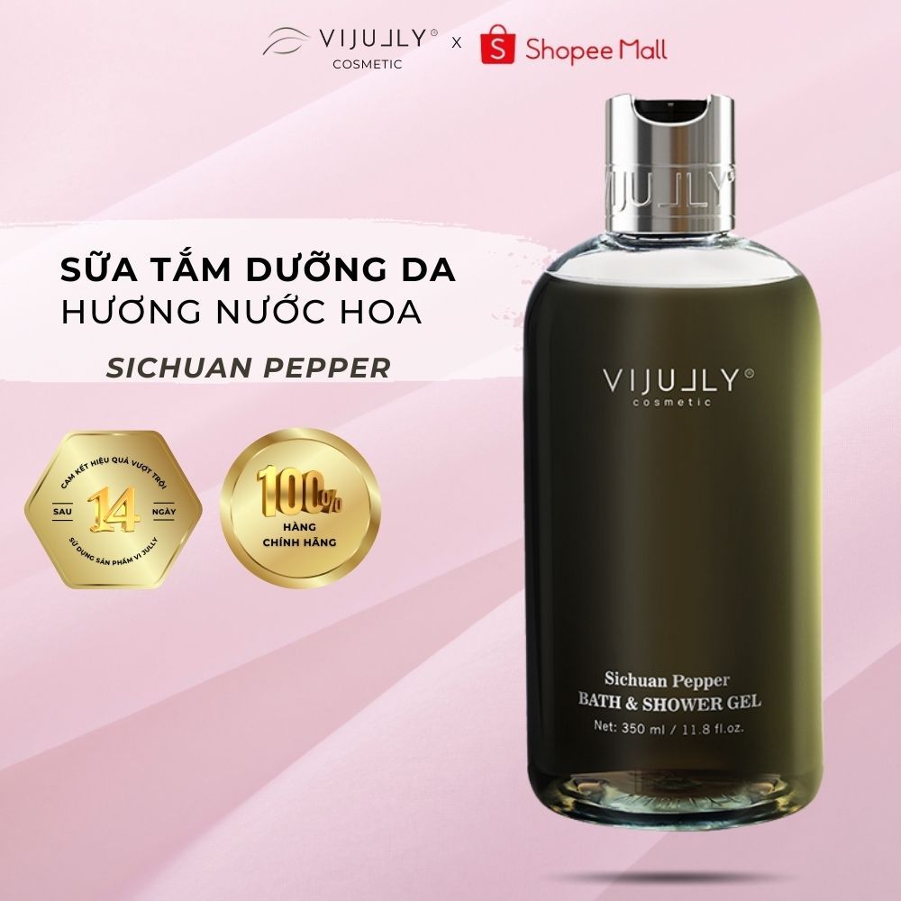 Sữa tắm Vi Jully Dưỡng da hương nước hoa dành cho Nam 350ml (Sichuan P