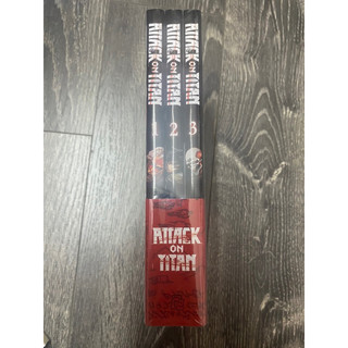 poster light stick card Attack on titan