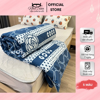 Chăn hè cotton đũi nhiệt đới coco nhập khẩu mềm siêu mát lạnh mùa hè