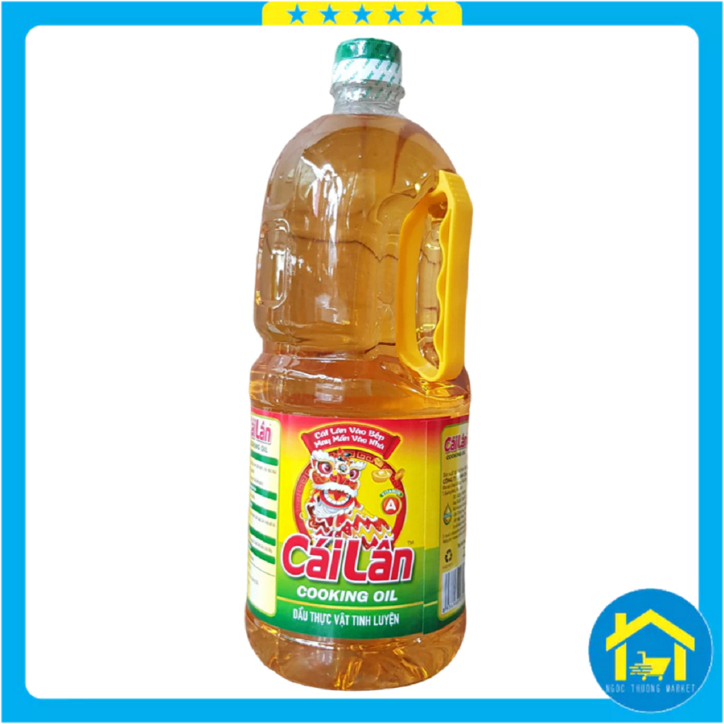 Dầu ăn Cái Lân chai 2 lít