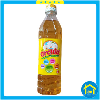 Dầu ăn Orchid, dầu ăn thực vật chai 880ml
