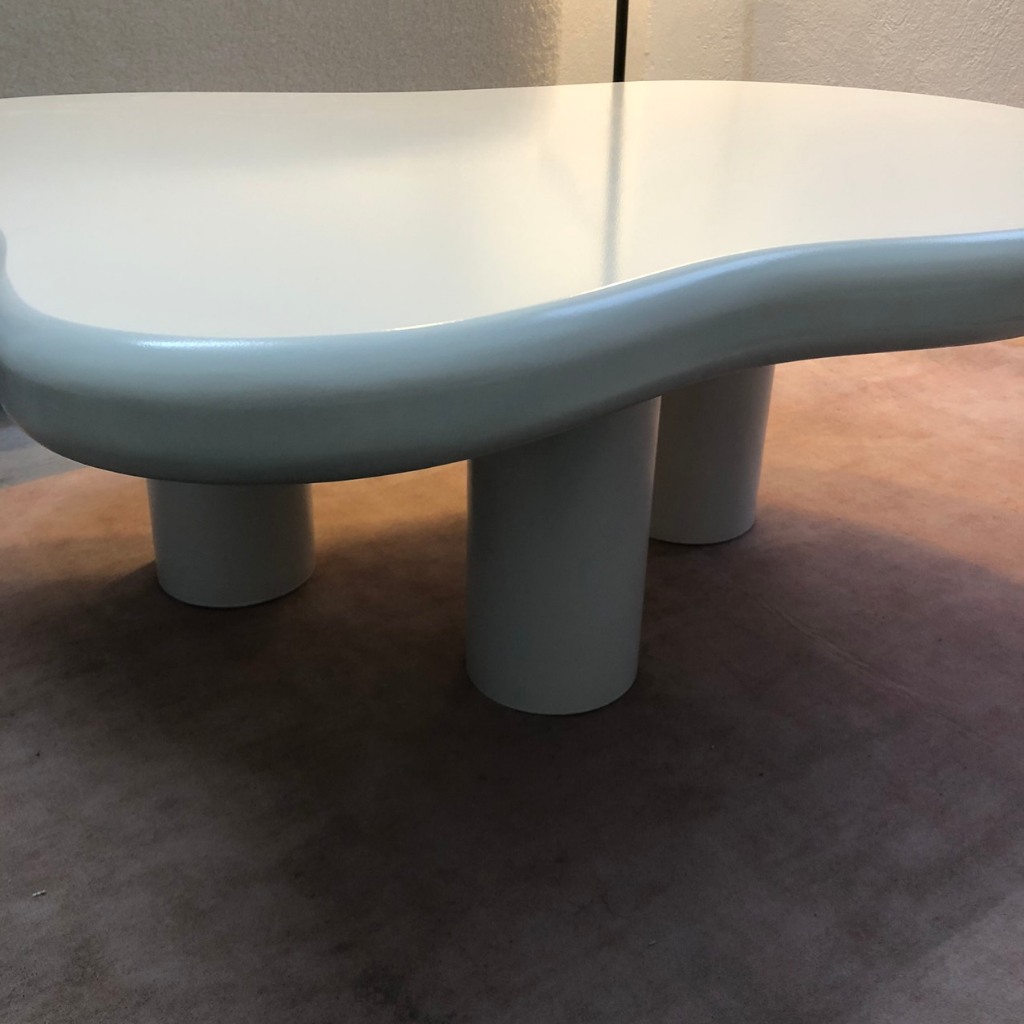 Bàn sofa, bàn decor đám mây gỗ MDF 83x60cm cao 30cm | BigBuy360 - bigbuy360.vn