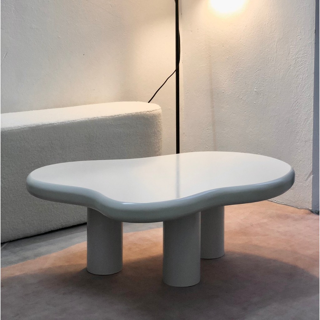 Bàn sofa, bàn decor đám mây gỗ MDF 83x60cm cao 30cm | BigBuy360 - bigbuy360.vn