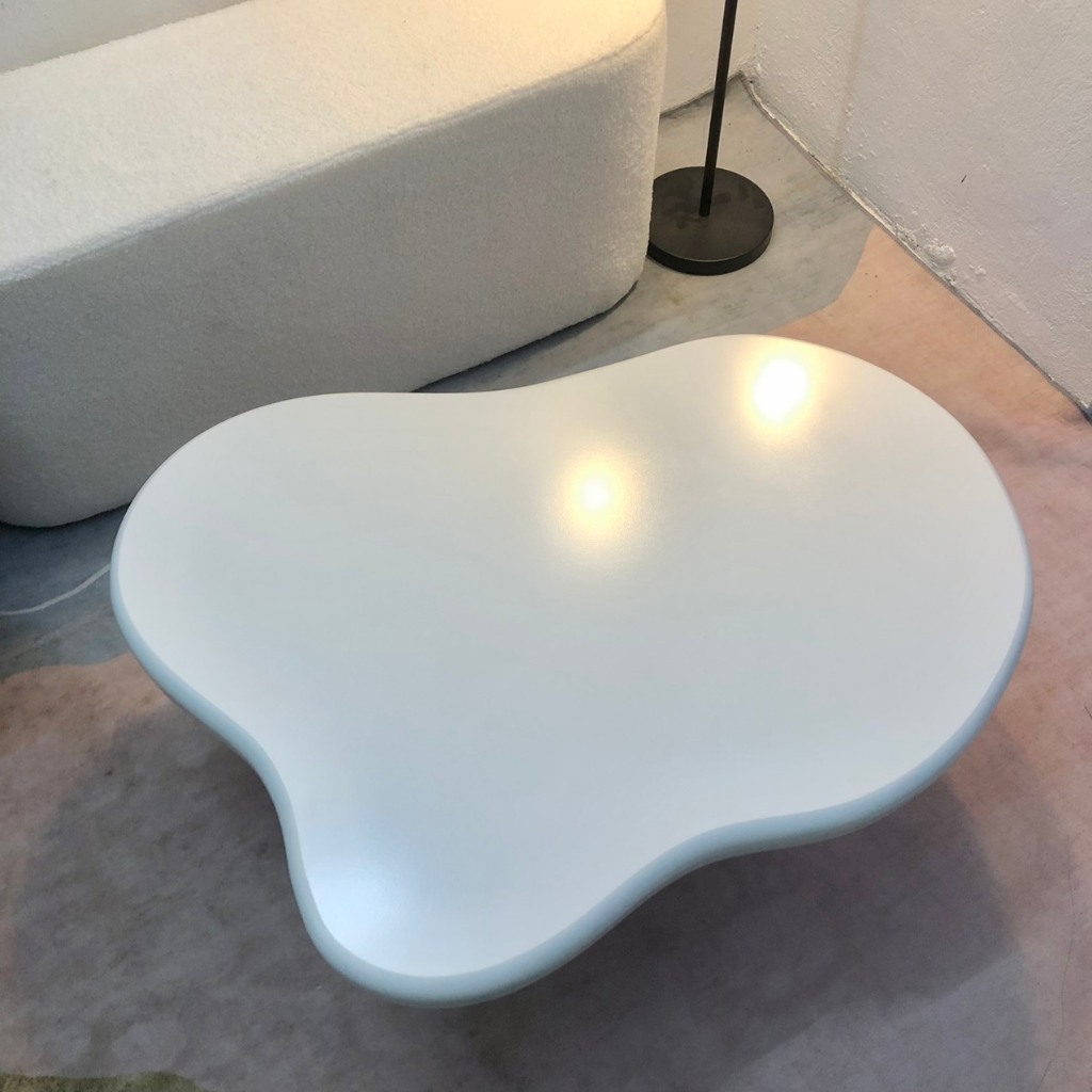 Bàn sofa, bàn decor đám mây gỗ MDF 83x60cm cao 30cm | BigBuy360 - bigbuy360.vn