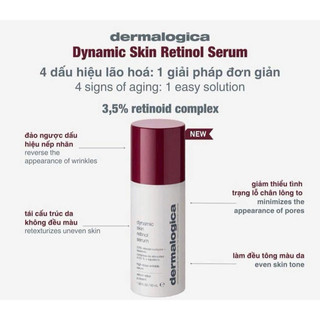 TINH CHẤT DƯỠNG DA DERMALOGICA DYNAMIC SKIN RETINOL SERUM
