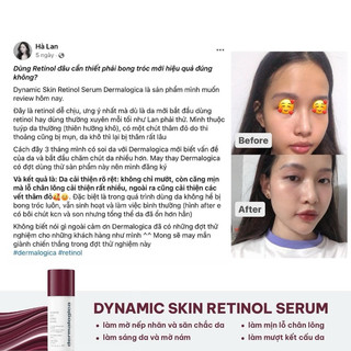TINH CHẤT DƯỠNG DA DERMALOGICA DYNAMIC SKIN RETINOL SERUM