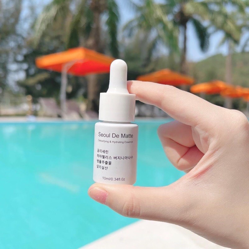 (Tặng Mặt nạ b5 kr.lab)Serum detox thải độc da seoul matte sạch dầu mụn  hàn quốc