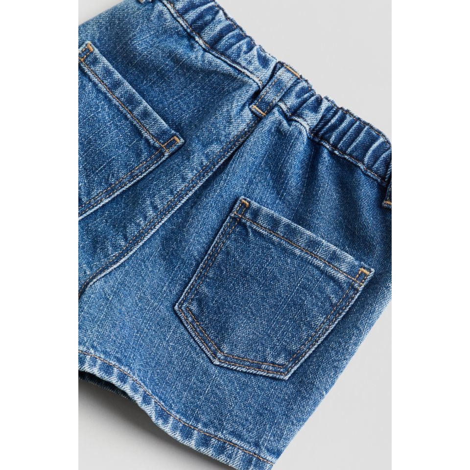 Quần short jean bé trai / bé gái HM UK chính hãng size từ 6-9m đến 3-4