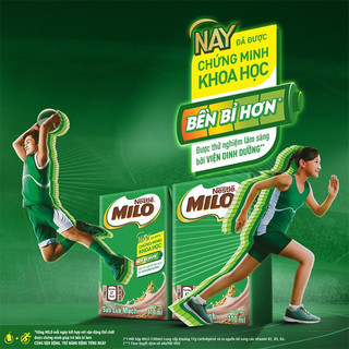 Sữa lúa mạch Nestlé® MILO® thùng 48 hộp x 110ml (12x4x110ml)