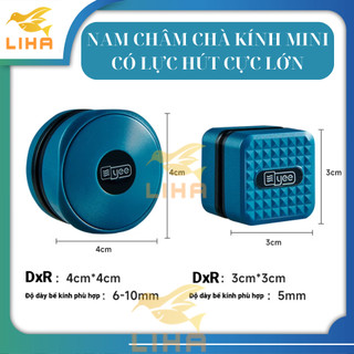 Nam châm chà kính mini yee - dụng cụ dọn vệ sinh bể cá siêu sạch