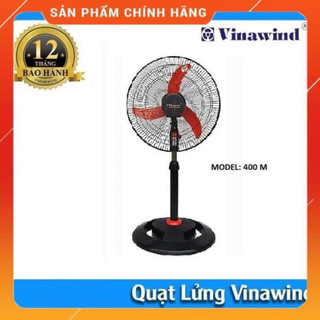 Quạt cây đứng công nghiệp vinawind qđ450-đm , 400-m điện cơ thống nhất cánh cam, sải cánh 450mm 400mm
