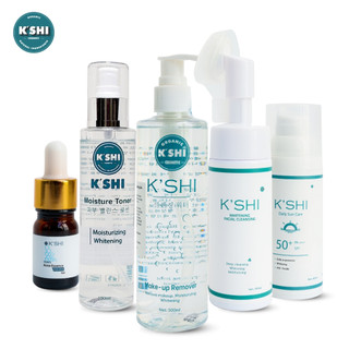 Bộ Chăm Sóc Da Ngừa Mụn K'shi, Nước Tẩy Trang, Sữa Rửa Mặt, Toner, Serum Mụn, Kem Chống Nắng Kshi Chính Hãng