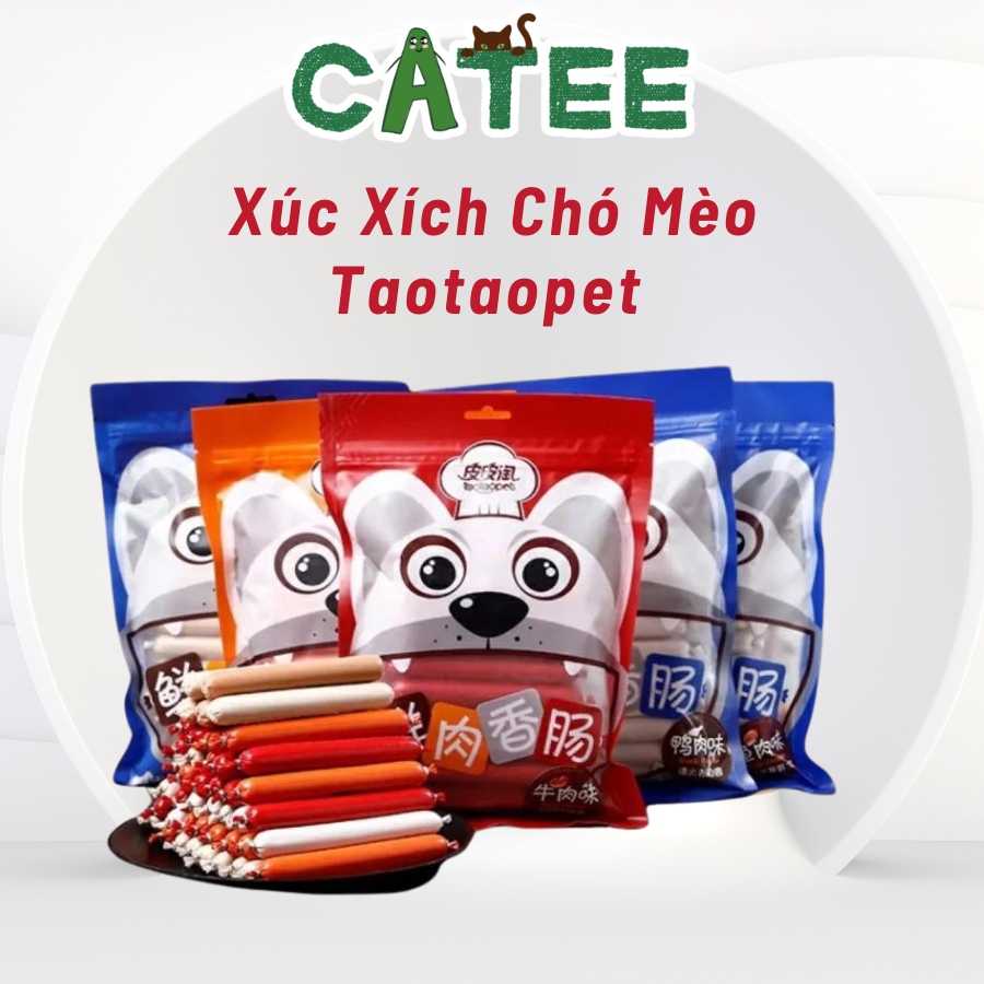 Xúc xích Taotaopet cho chó mèo (gói 30 cây)