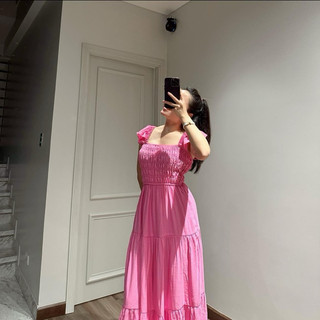 Đầm maxi xuất xịn chất đũi