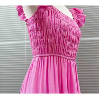 Đầm maxi xuất xịn chất đũi