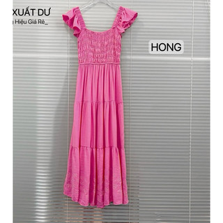 Đầm maxi xuất xịn chất đũi