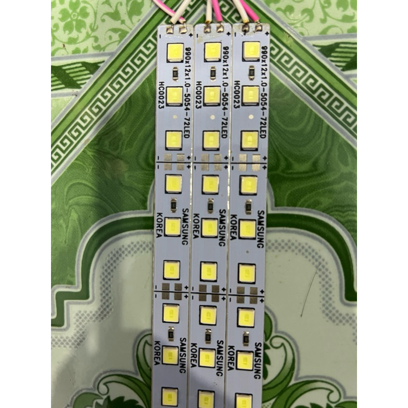 Đèn LED 12v - Chip LED 5054 Dài 1m2 Siêu sáng