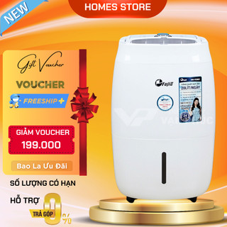 Máy hút ẩm kiêm lọc không khí fujie hm-920ec - dung tích 20l - công nghệ nhật bản - bảo hành 12 tháng