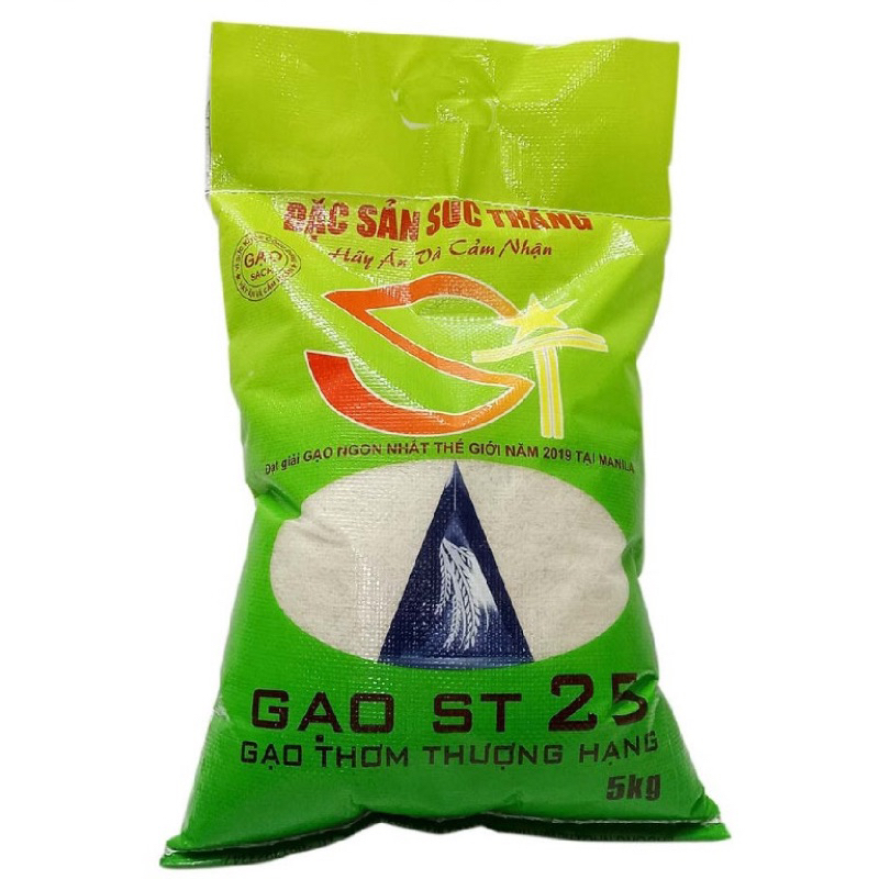 GẠO ST25 - DẺO CƠM - TÚI 10KG | BigBuy360 - bigbuy360.vn