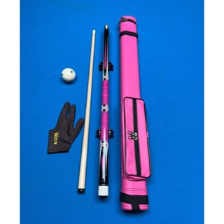 Cơ bi a, cơ bida, gậy bi a, gậy bida lỗ, GẬY MỘC hồng size 13mm - MK04