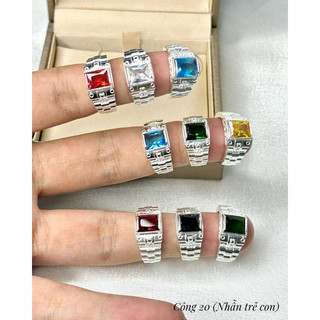 Nhẫn bé trai, bạc ta