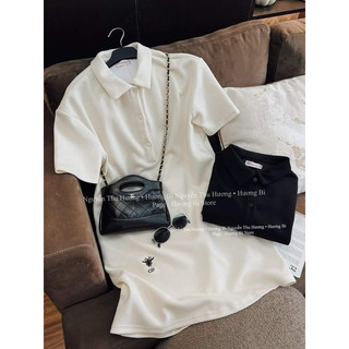 VÁY POLO CD TÚI SƯỜN THÊU