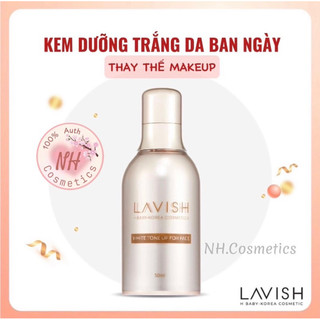 [ HÀNG CHÍNH HÃNG ] Kem dưỡng trắng da thay thế  make up for Face 50ml - Lavish H Baby ( Korea )