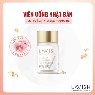 [ HÀNG CHÍNH HÃNG ] DEWY WHITE LAVISH H BABY- 90 viên - Viên Uống  Trắng Da  Lavish H Baby - Japan cosmetic