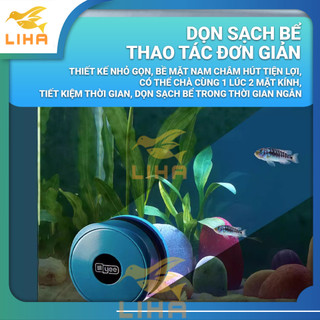 Nam châm chà kính mini yee - dụng cụ dọn vệ sinh bể cá siêu sạch