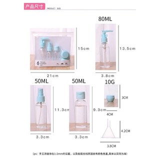 Bộ chiết mĩ phẩm tiện lợi