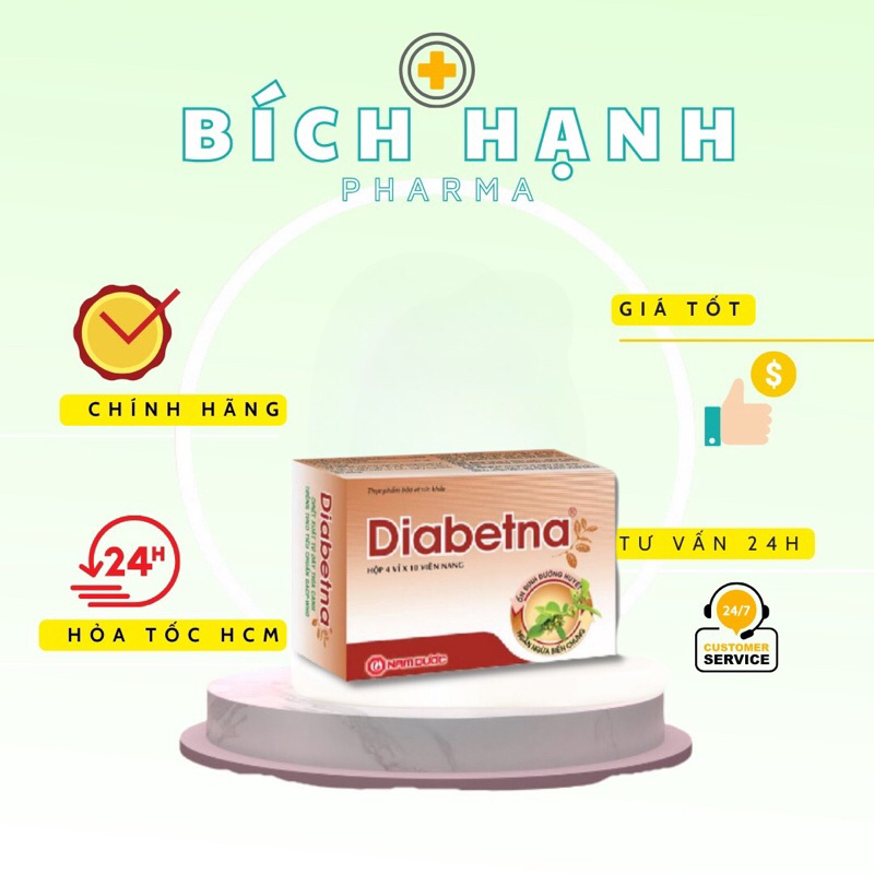 Diabetna - Hỗ trợ ổn định đường huyết