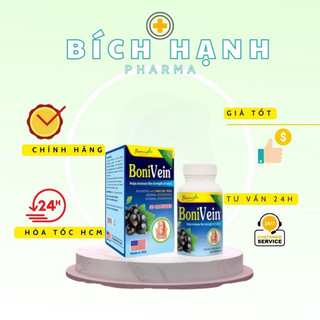 Viên Uống Bonivein Botania - Hỗ Trợ Bệnh Trĩ