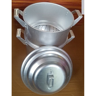 Chõ nấu xôi nhôm đủ cỡ