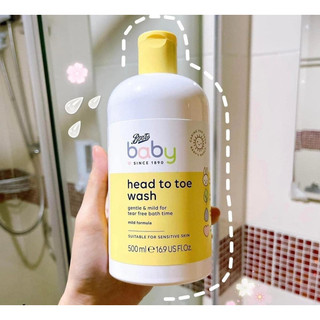 Sữa tắm gội toàn thân boots dành cho trẻ em 500ml thái lan