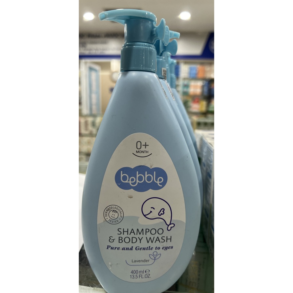 SỮA TẮM GỘI TOÀN THÂN BEBBLE 400ML