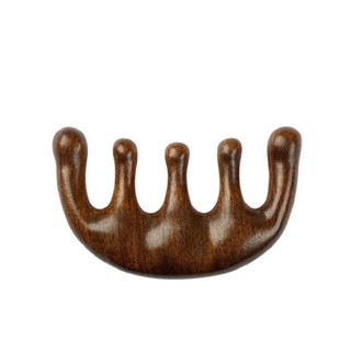 Lược gỗ đàn hương massage da đầu hỗ trợ mọc tóc