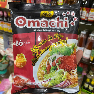 Mì omachi xốt bò hầm gói 80g